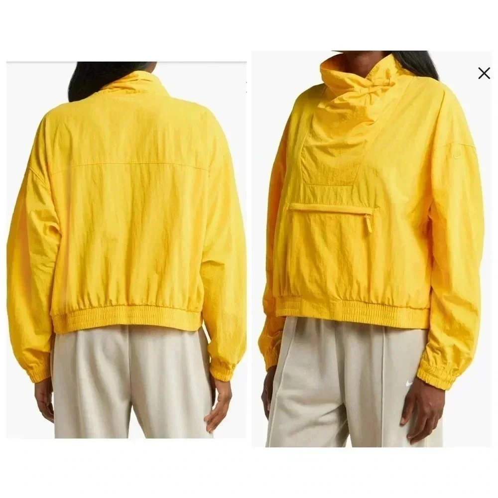 NIKE Womens Tech Pack Nylon Pullover Jacket Packable - NWT - Picture 2 of 9